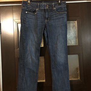 American Eagle Artist Crop Stretch Jeans Womens size 10